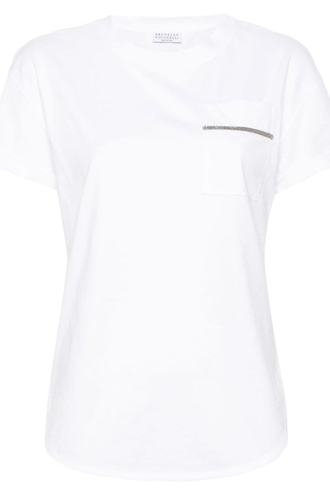 Brunello Cucinelli T-shirts and Polos White