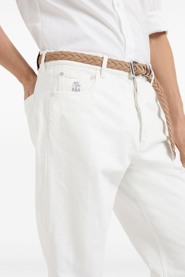 Brunello Cucinelli Jeans White