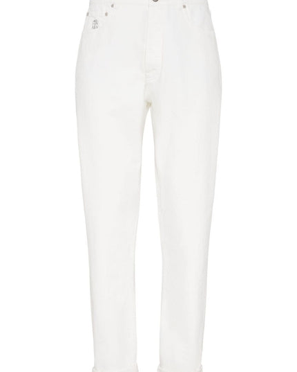 Brunello Cucinelli Jeans White