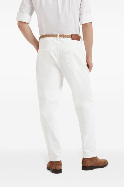 Brunello Cucinelli Jeans White