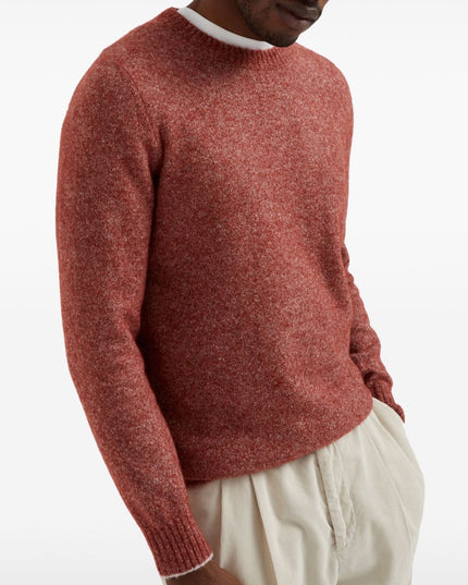 Brunello Cucinelli Sweaters Coral Red