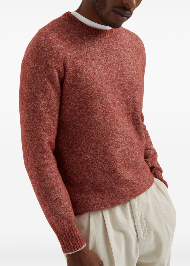 Brunello Cucinelli Sweaters Coral Red