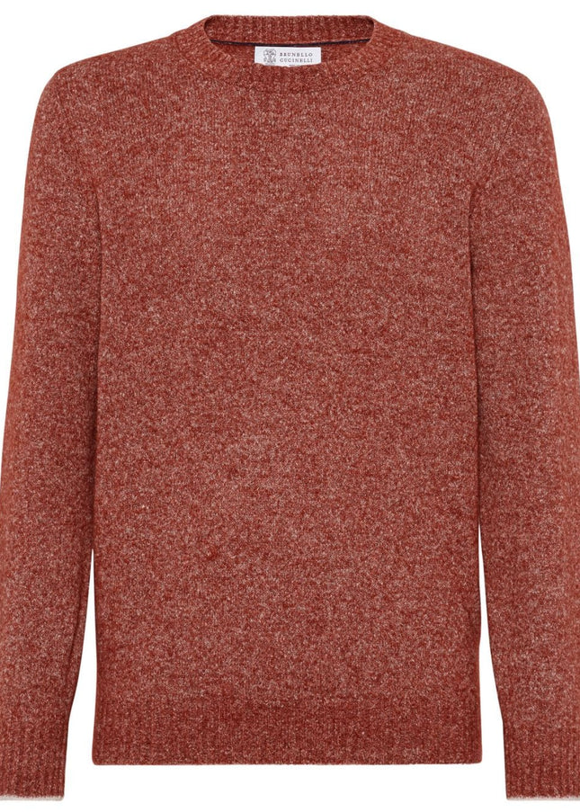 Brunello Cucinelli Sweaters Coral Red