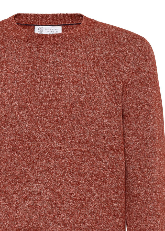 Brunello Cucinelli Sweaters Coral Red