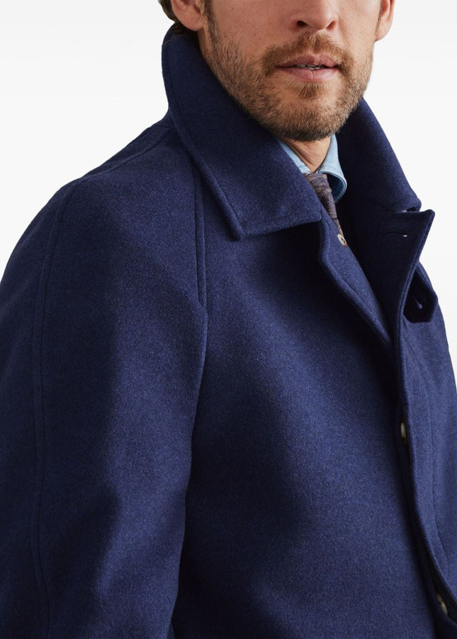 Brunello Cucinelli Coats Blue