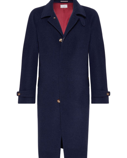 Brunello Cucinelli Coats Blue