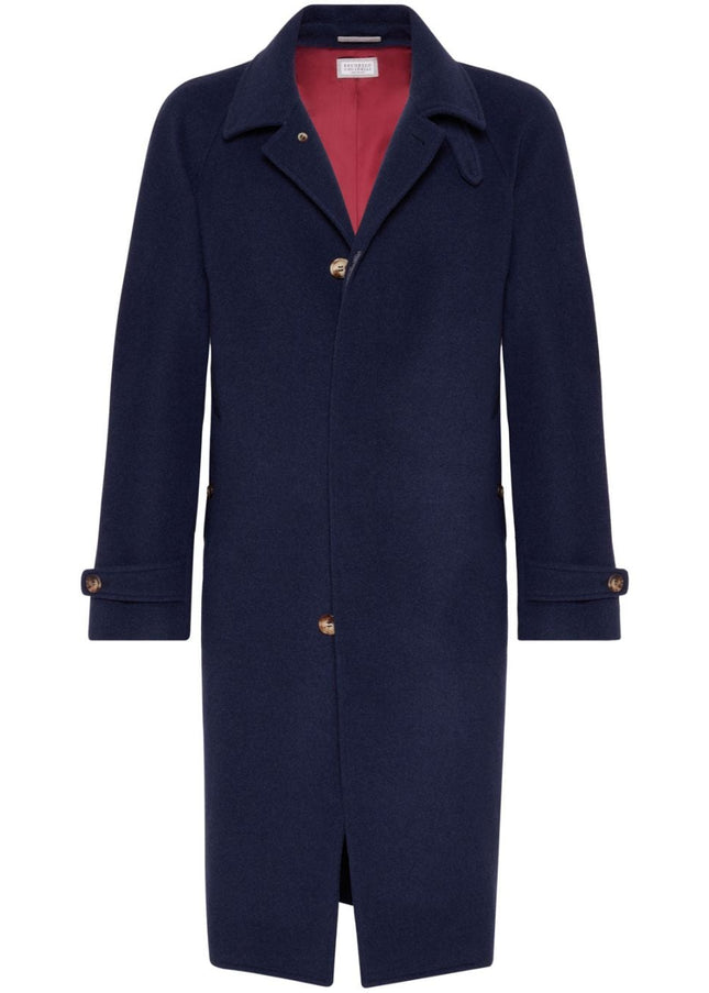 Brunello Cucinelli Coats Blue