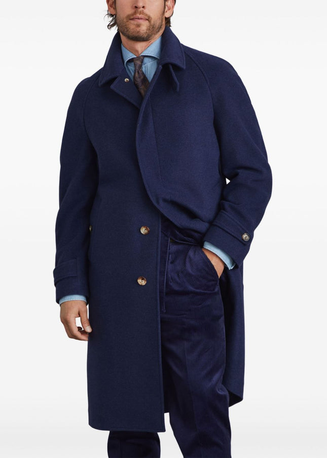 Brunello Cucinelli Coats Blue