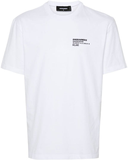 Dsquared2 T-shirts and Polos White