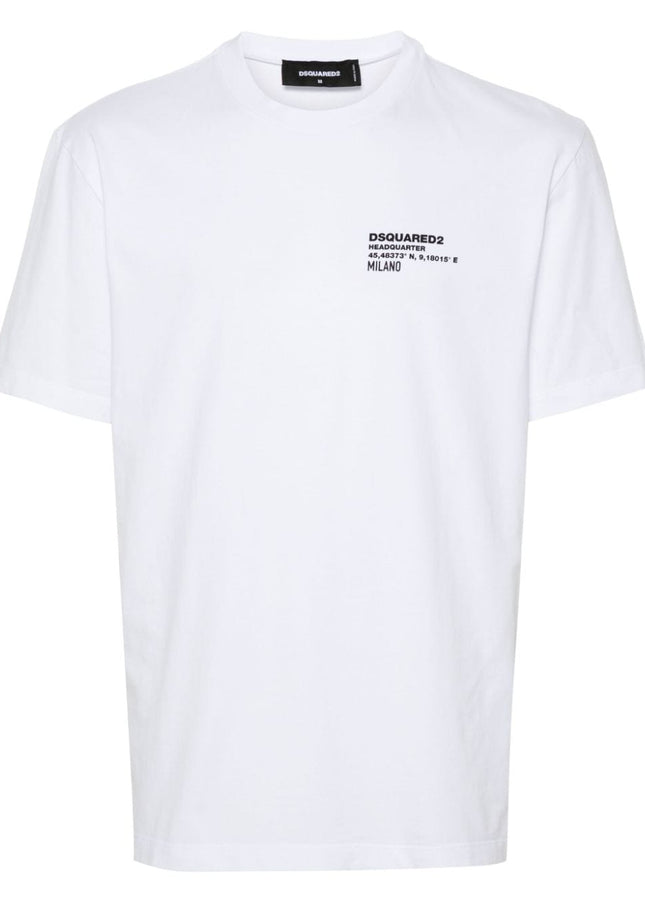 Dsquared2 T-shirts and Polos White