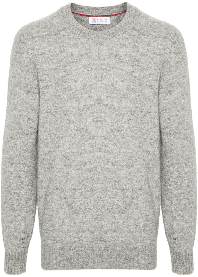 Brunello Cucinelli Sweaters Grey