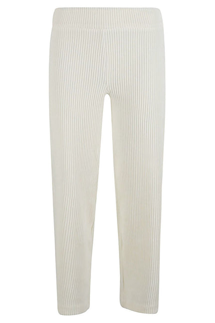 AVENUE MONTAIGNE Trousers White