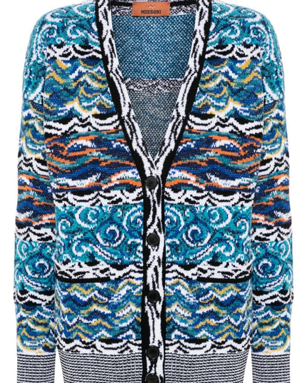 Missoni Sweaters Clear Blue