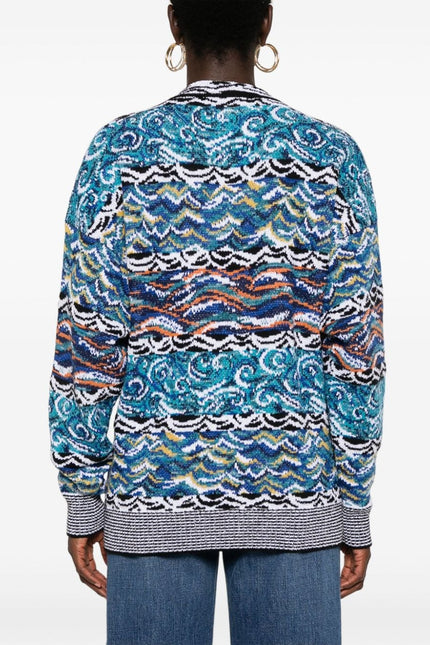 Missoni Sweaters Clear Blue