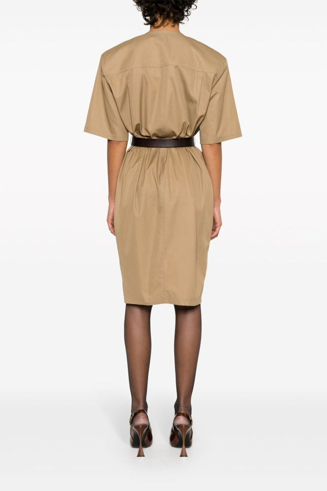 Saint Laurent  Dresses Beige