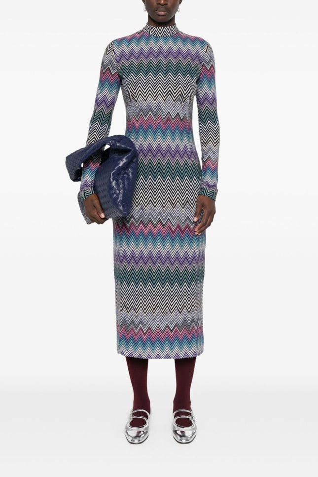 Missoni Dresses Clear Blue