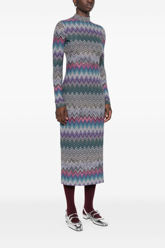 Missoni Dresses Clear Blue