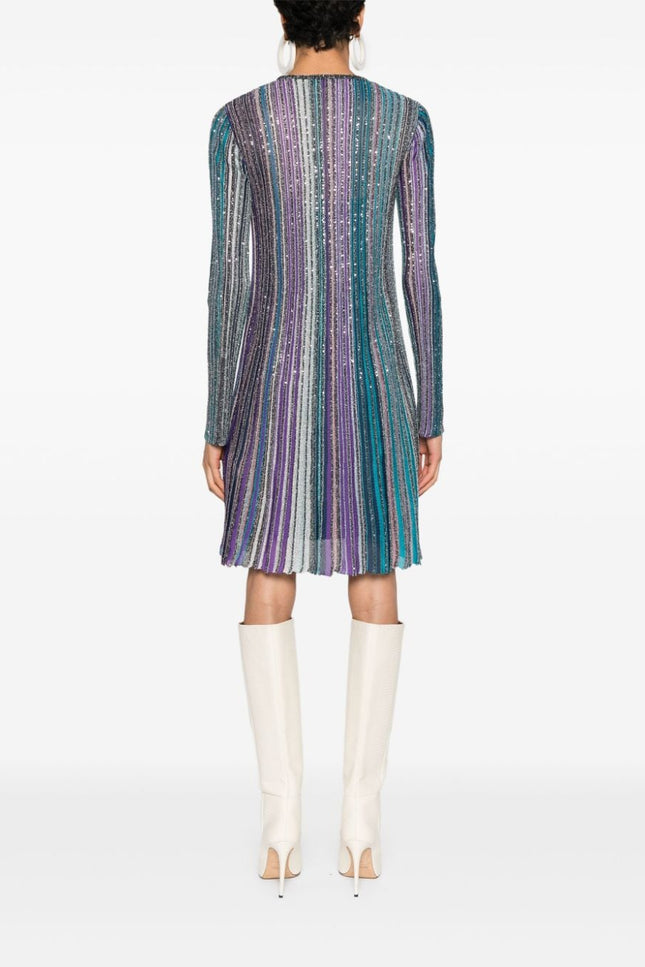 Missoni Dresses Clear Blue