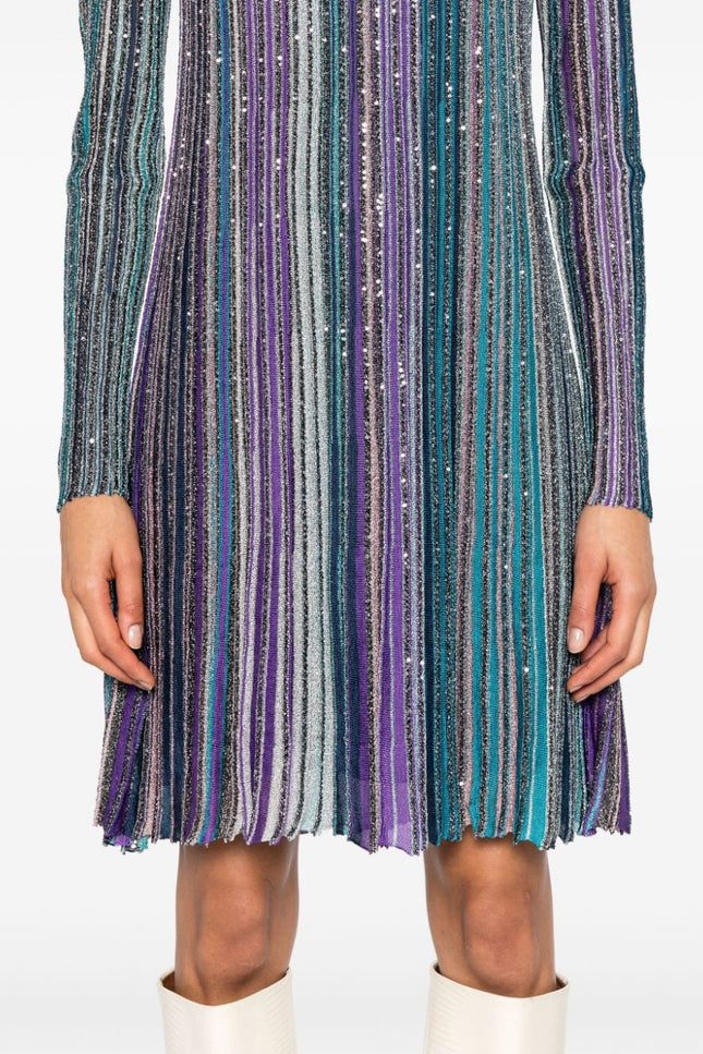 Missoni Dresses Clear Blue