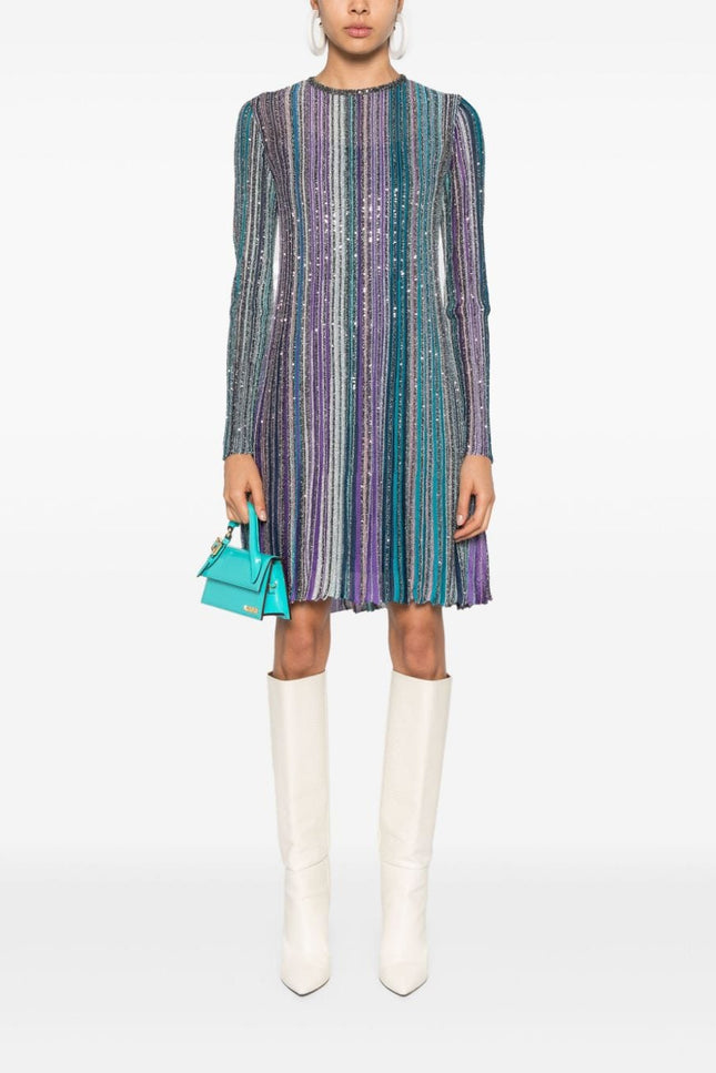 Missoni Dresses Clear Blue