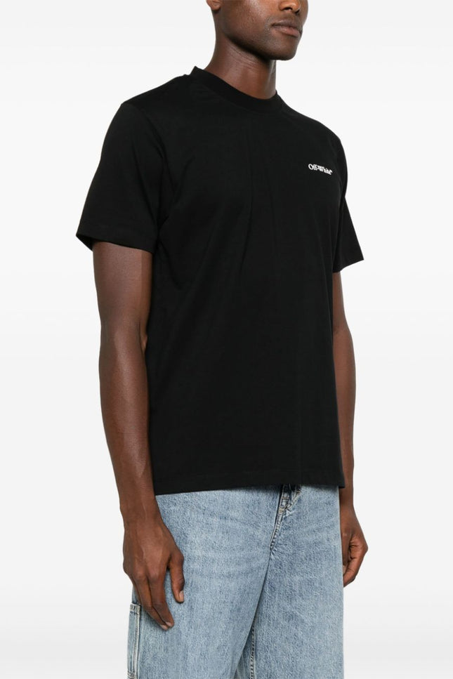 Off White T-shirts and Polos Black