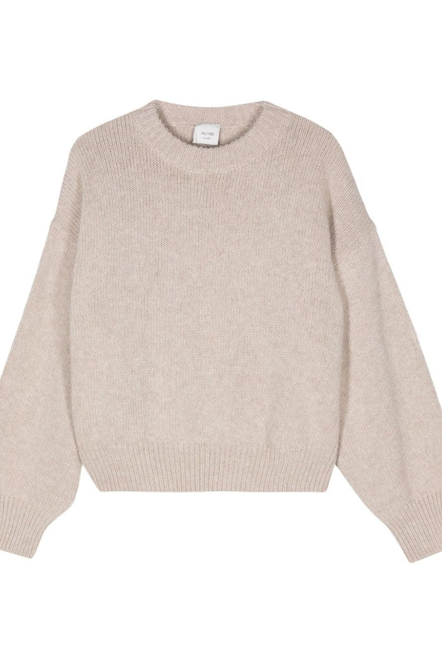 Alysi Sweaters Beige