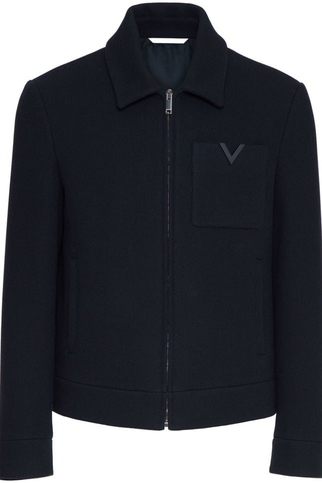 Valentino Coats Blue