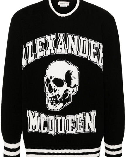 Alexander McQueen Sweaters Black