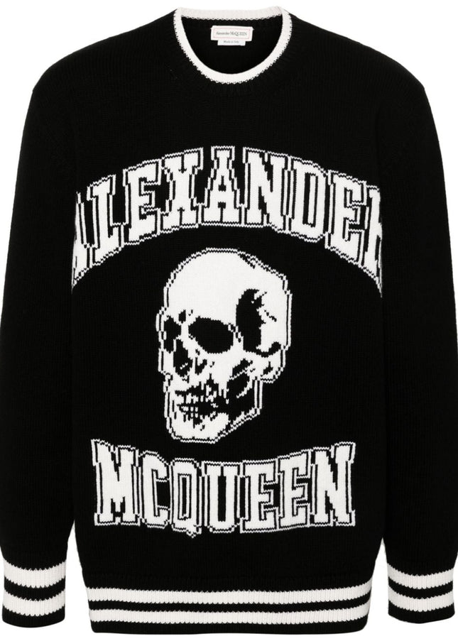 Alexander McQueen Sweaters Black