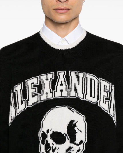 Alexander McQueen Sweaters Black