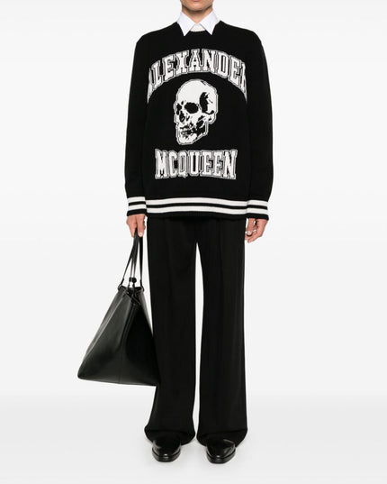 Alexander McQueen Sweaters Black