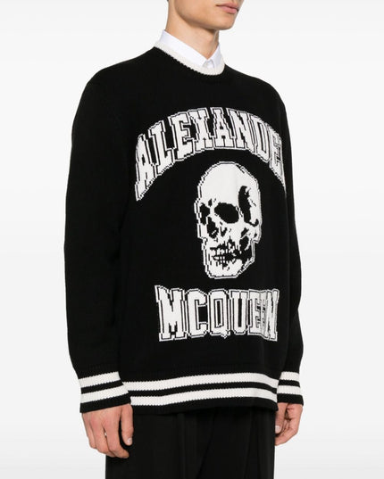 Alexander McQueen Sweaters Black