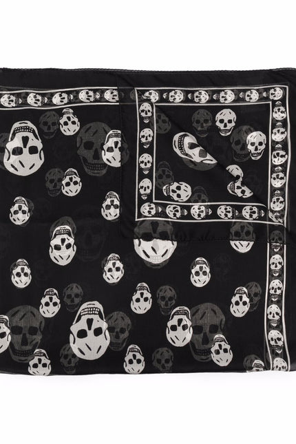 Alexander McQueen Scarfs Black