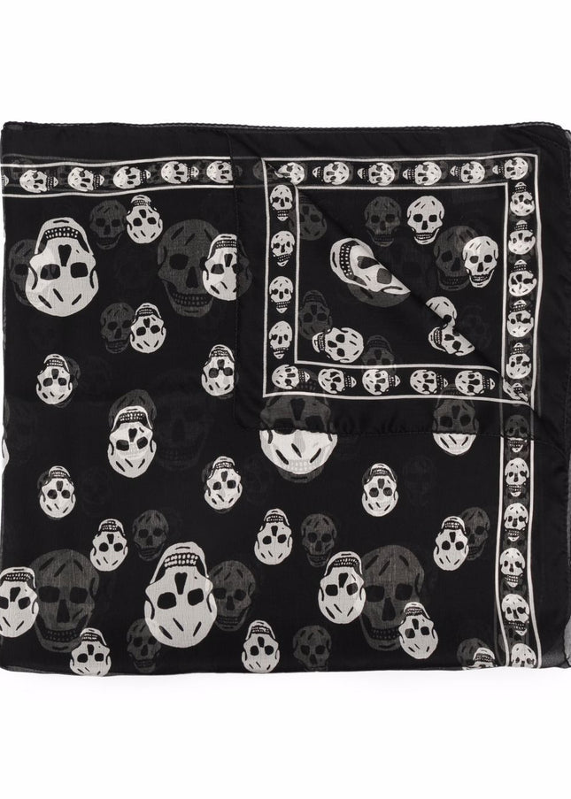 Alexander McQueen Scarfs Black