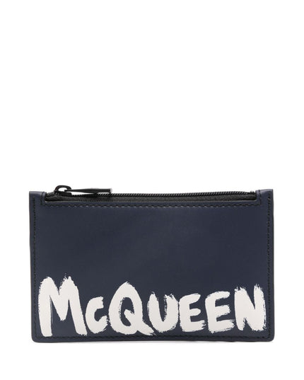 Alexander McQueen Wallets Blue