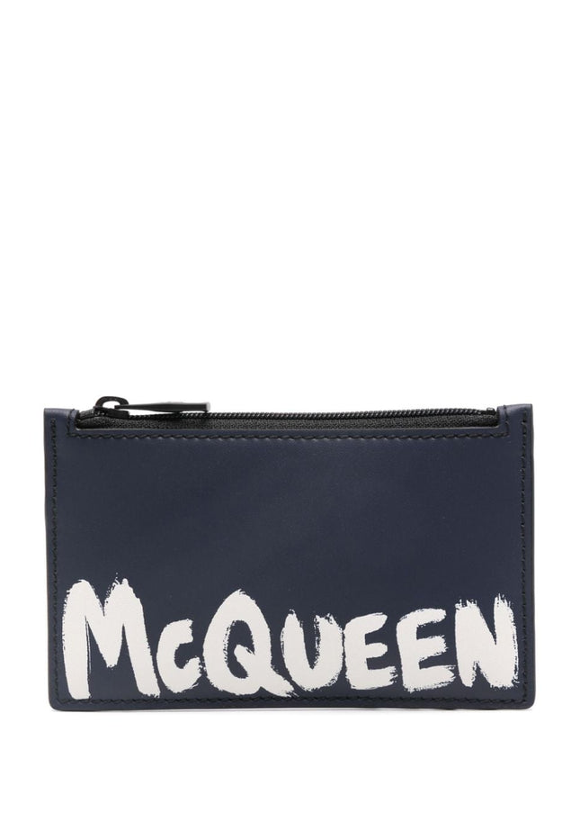 Alexander McQueen Wallets Blue