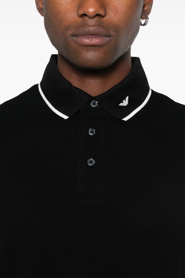 Emporio Armani T-shirts and Polos Black