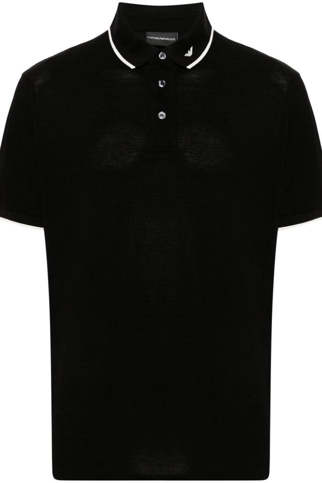 Emporio Armani T-shirts and Polos Black