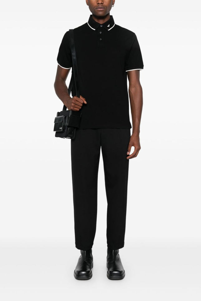 Emporio Armani T-shirts and Polos Black