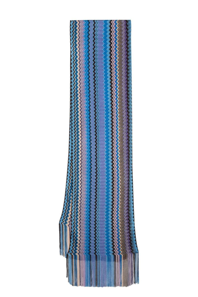 Missoni Scarfs Clear Blue