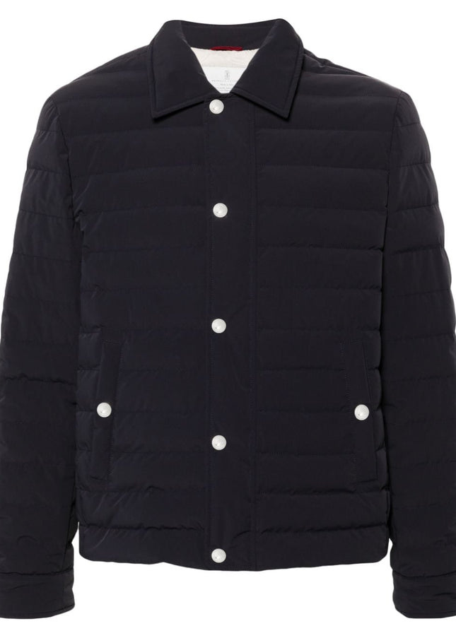 Brunello Cucinelli Coats Blue