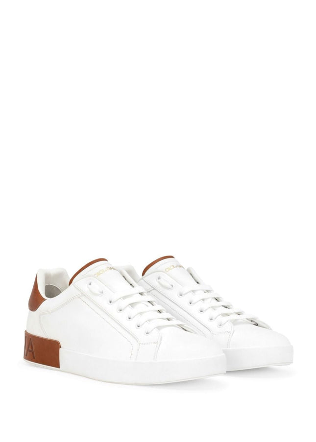 Dolce & Gabbana Sneakers Leather Brown