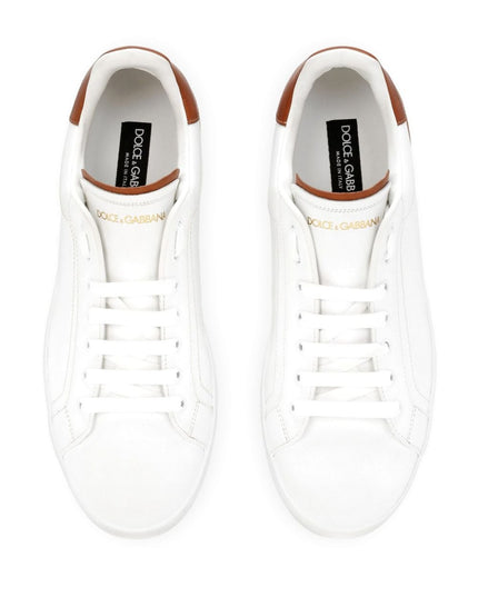 Dolce & Gabbana Sneakers Leather Brown