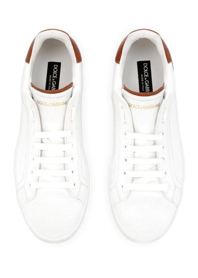 Dolce & Gabbana Sneakers Leather Brown