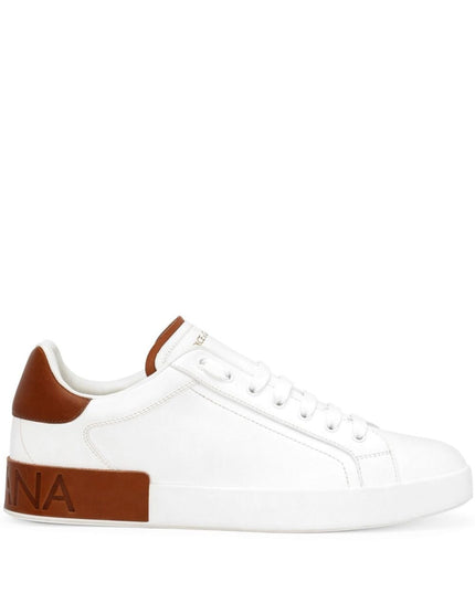 Dolce & Gabbana Sneakers Leather Brown