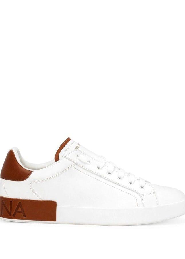 Dolce & Gabbana Sneakers Leather Brown