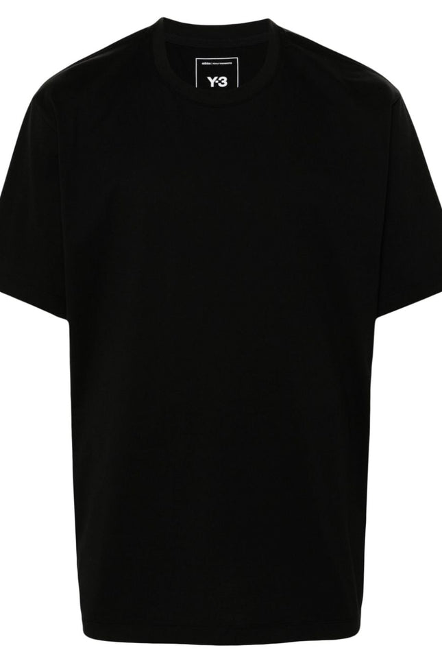 Y-3 T-shirts and Polos Black