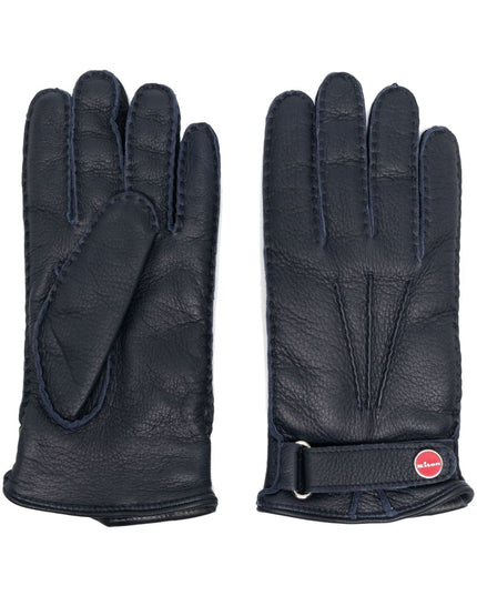 Kiton Gloves Blue