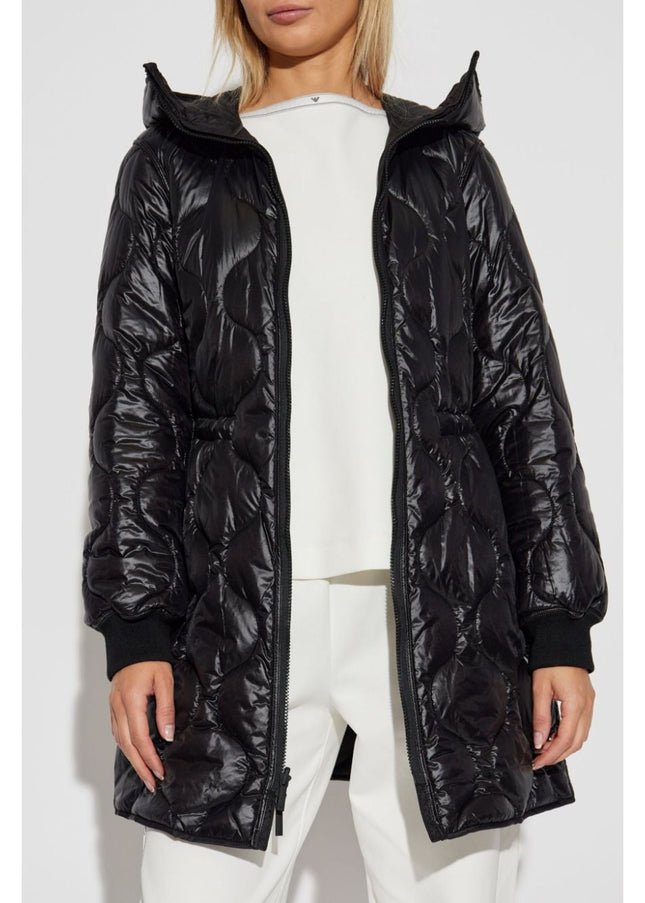 Emporio Armani Coats Black