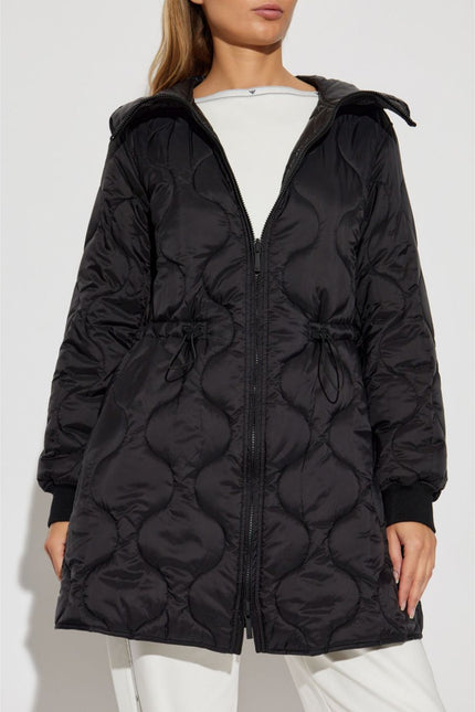 Emporio Armani Coats Black